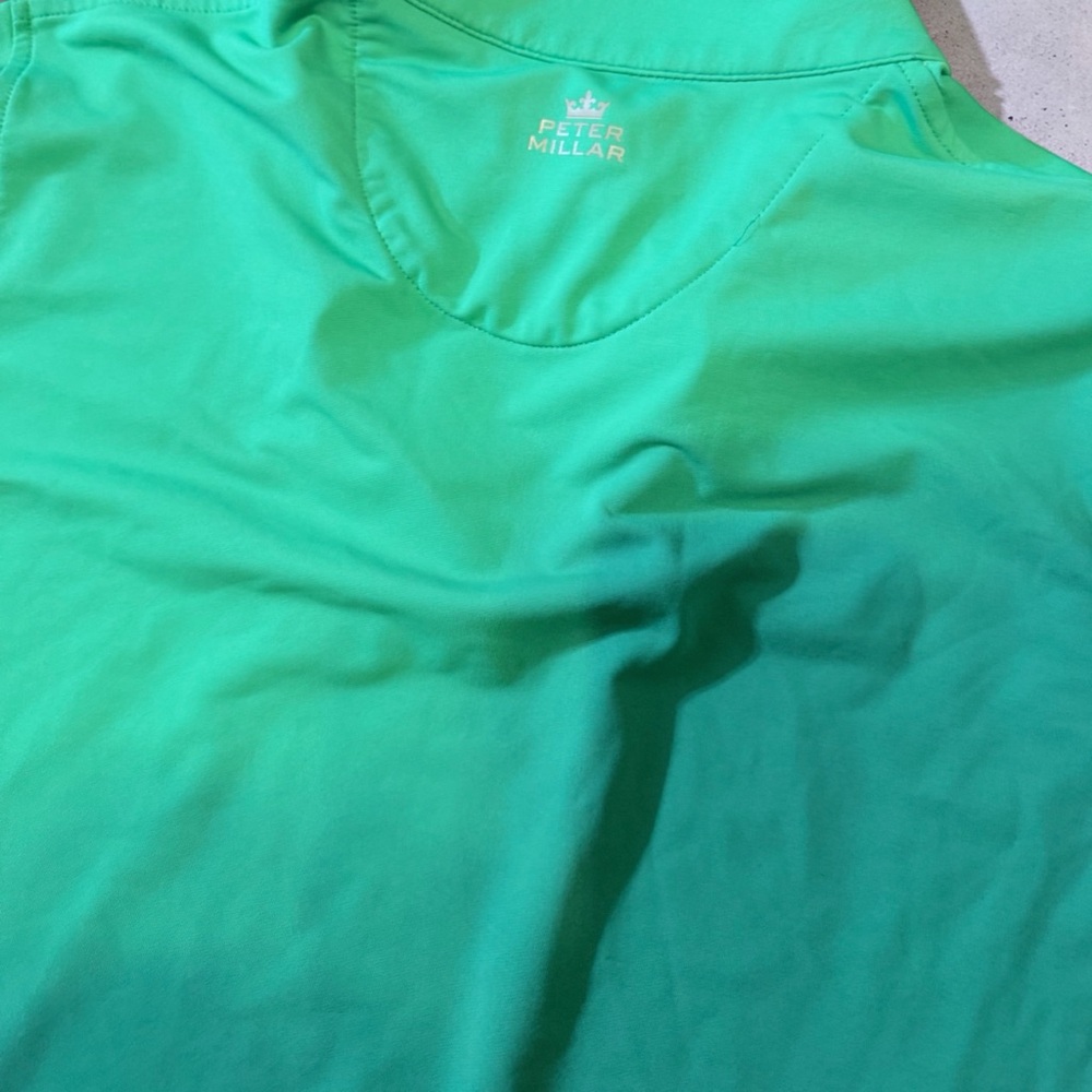 💜Peter Millar Perth Mélange Performance Quarter-Zip. - Picture 12 of 12